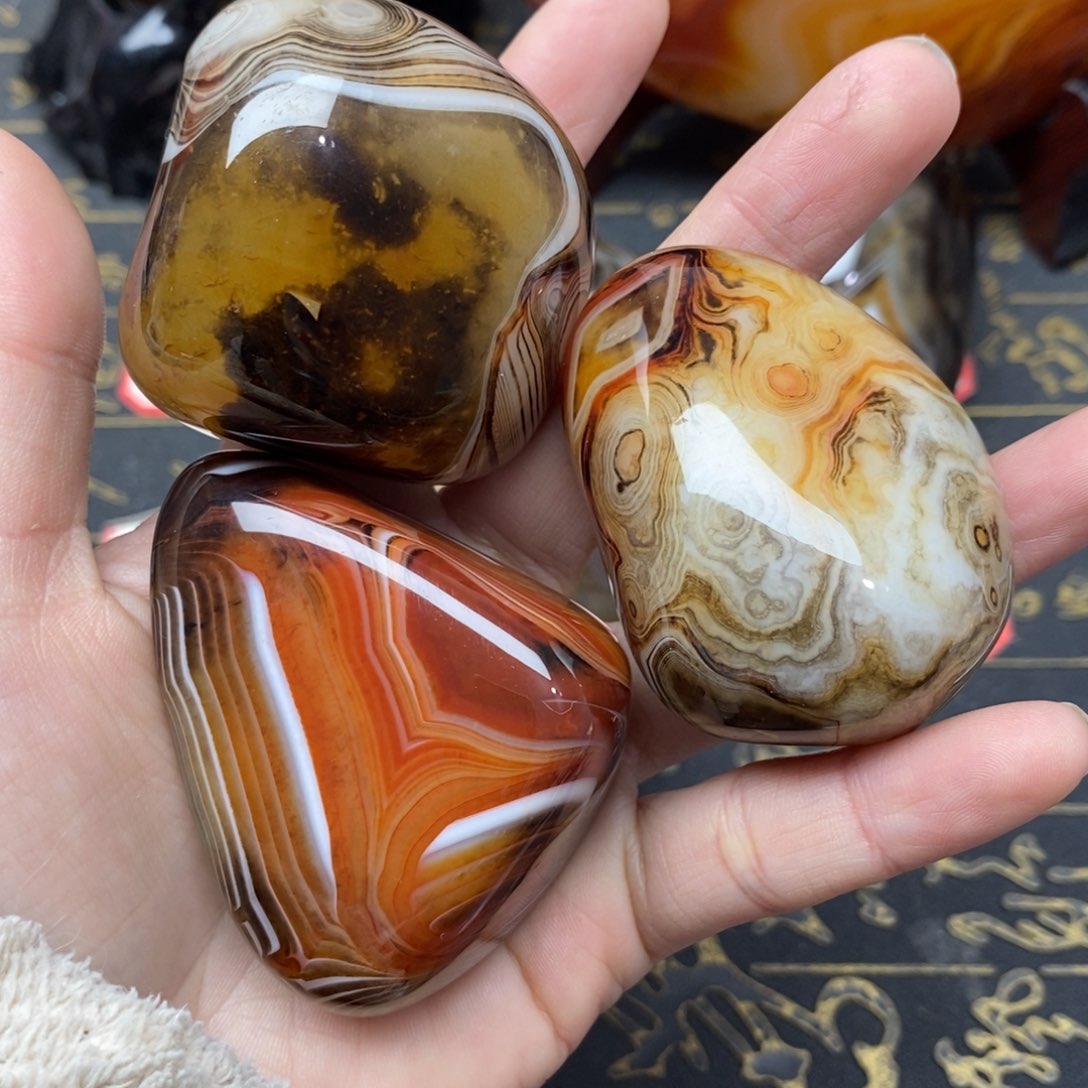 玛瑙/玉髓玛瑙未镶嵌乳**保