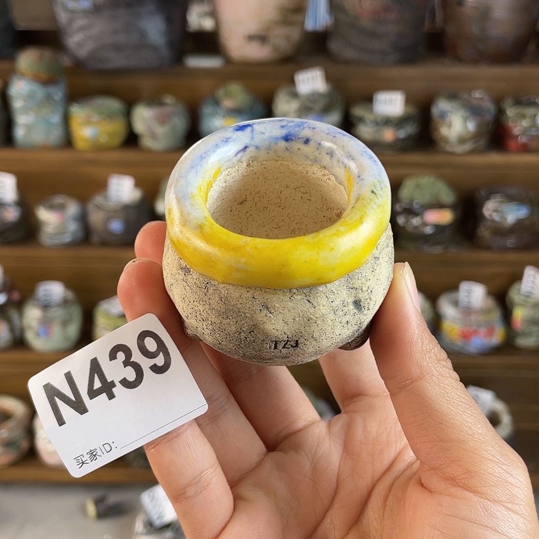 坛子姐花盆 匣钵土 内口3.5 左右 百搭