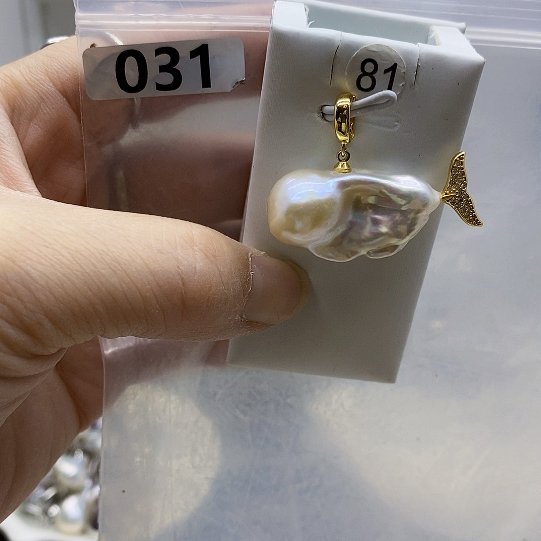 颈饰合金淡水珍珠