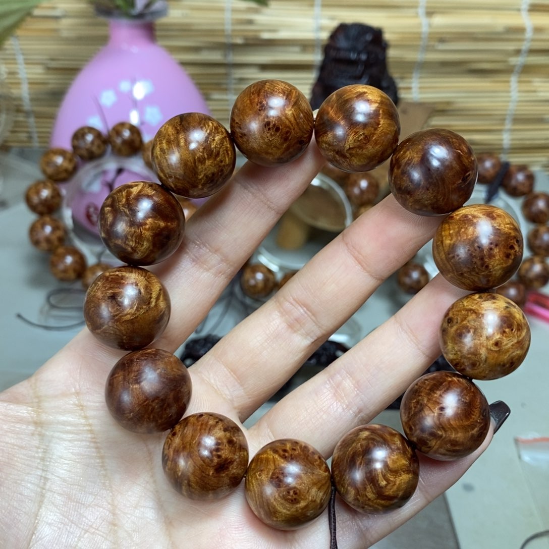 汤***圆柏木（崖柏）手串/手链