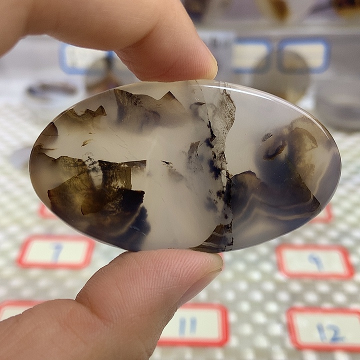 玛瑙/玉髓颈饰合金