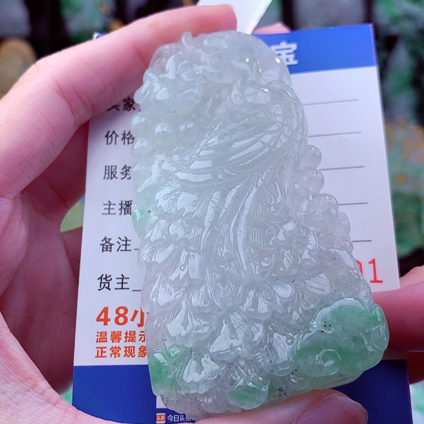 【闪购商品】翡翠颈饰未镶嵌挂件