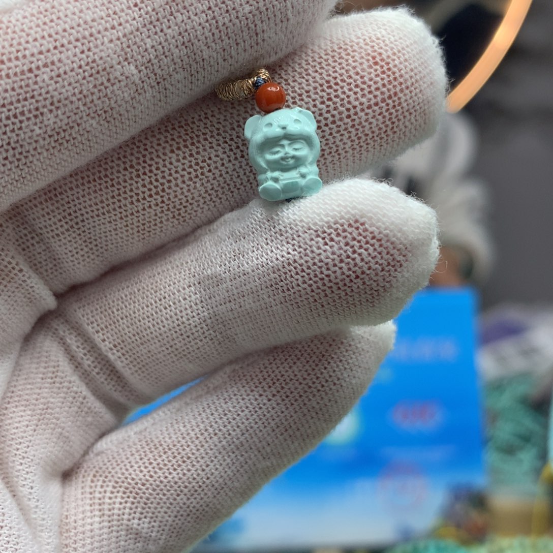 绿松石挂件未镶嵌