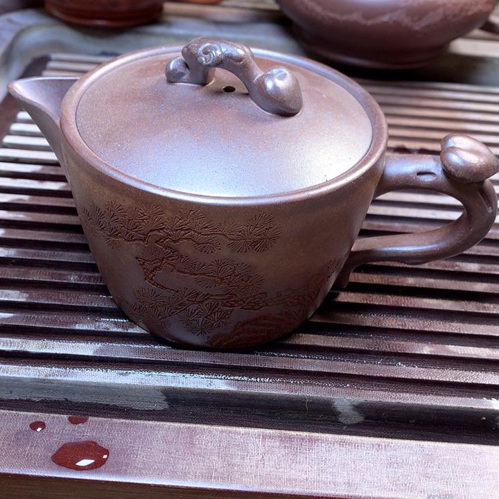 紫砂茶壶原矿手工306