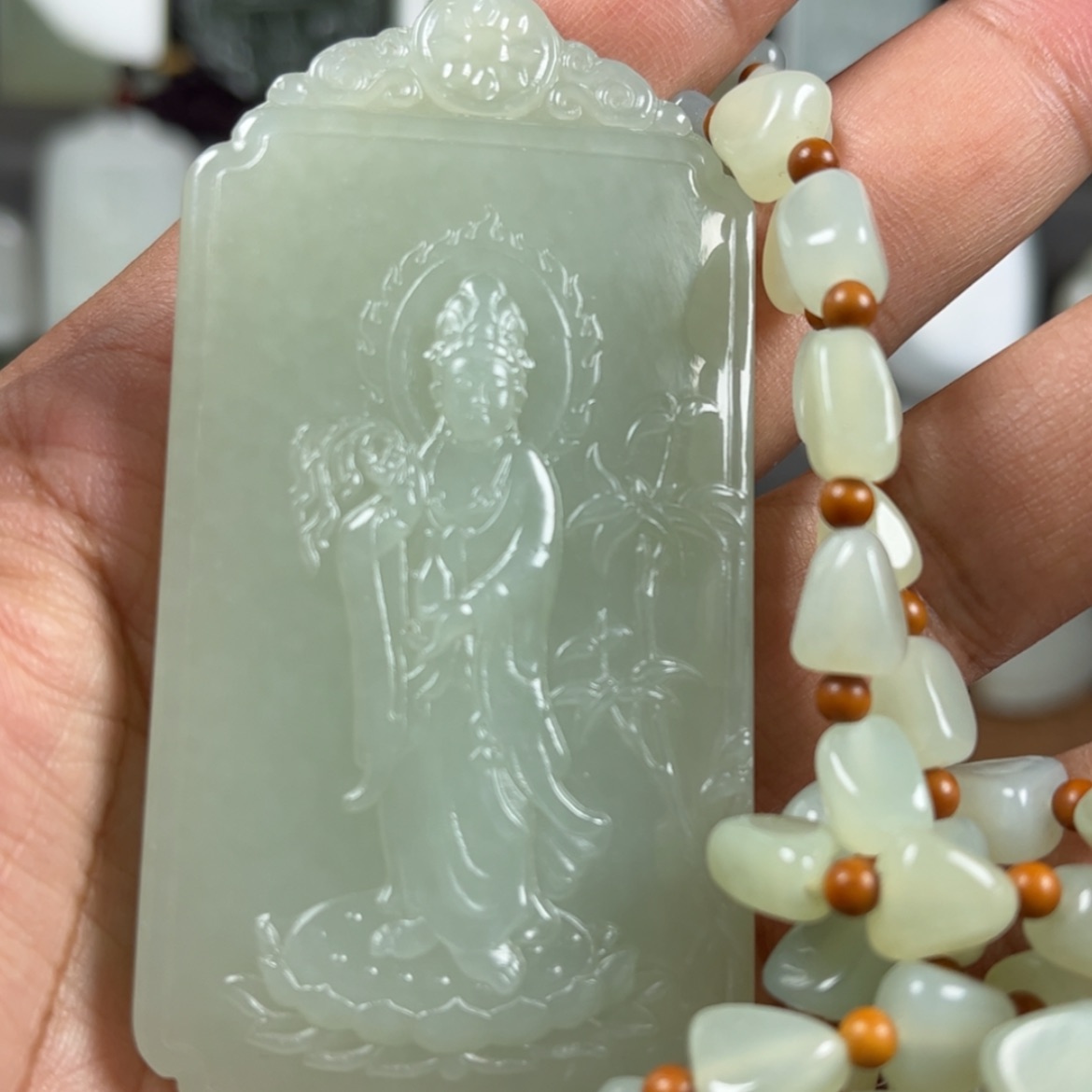 【闪购商品】和田玉未镶嵌颈饰