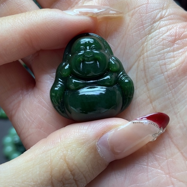 和田玉（碧玉）3吊坠未镶嵌