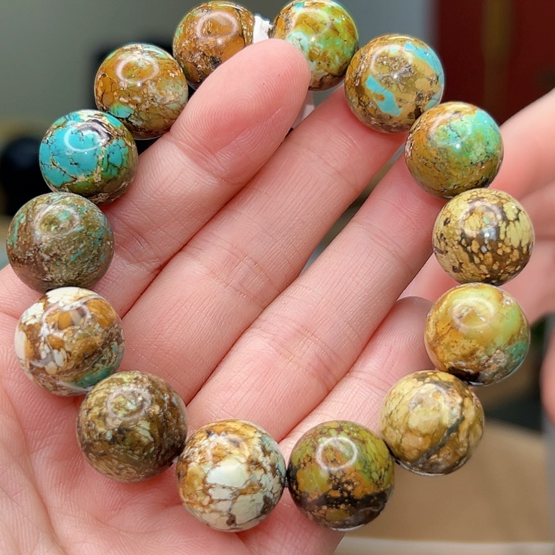 绿松石珠宝奇石未镶嵌