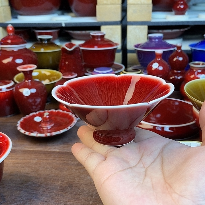 陶瓷景德镇名陶坊原矿郎红