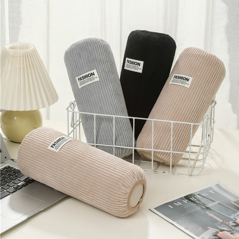 保暖秋冬袖套女灯芯绒布套袖冬季干活防污耐脏护袖学生羽绒服韩版