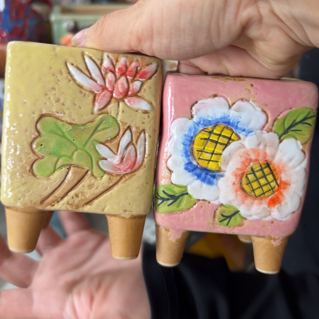 多肉花盆，满20发货，爱退款拉黑