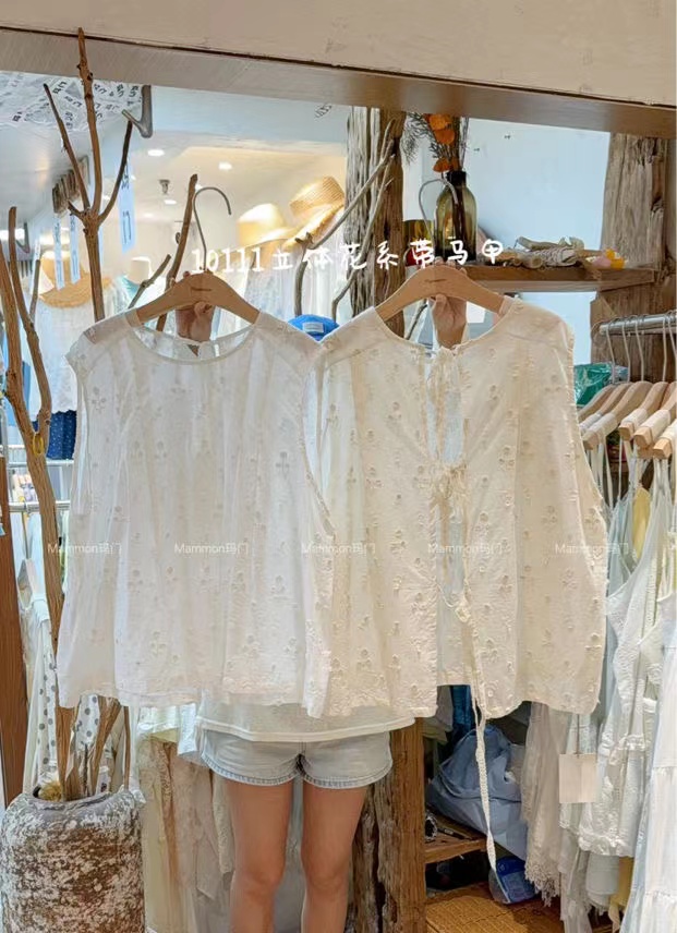 米多多 MM#10111#立体花系带马甲 kc