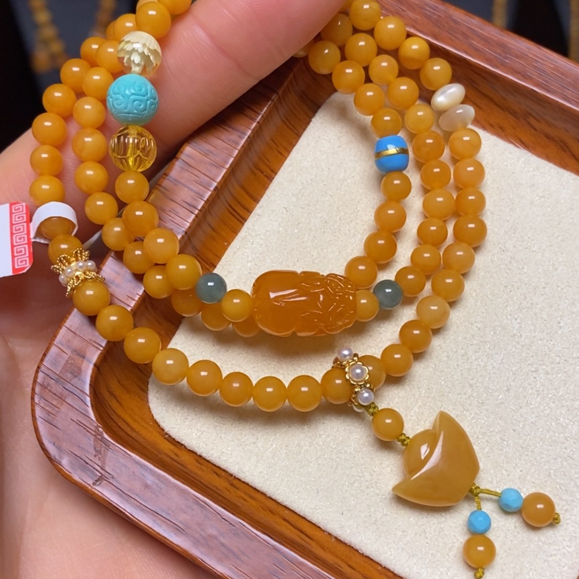 【闪购商品】蜜蜡手链未镶嵌手串