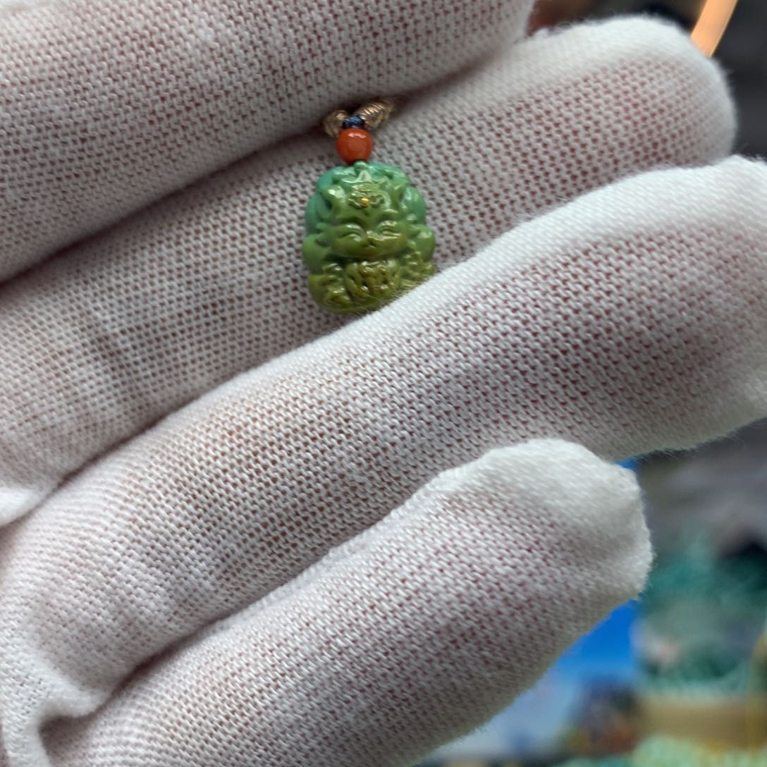 绿松石挂件未镶嵌