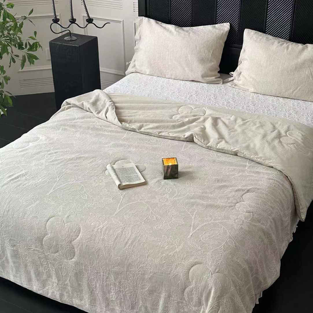 《熙美》亚麻填充夏被200x230