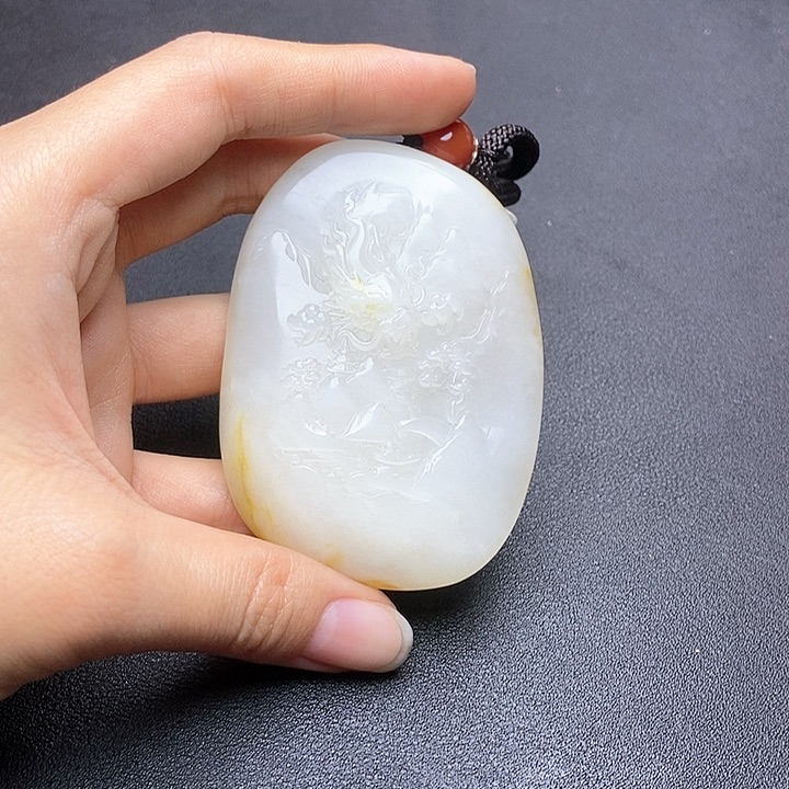 和田玉挂件未镶嵌N