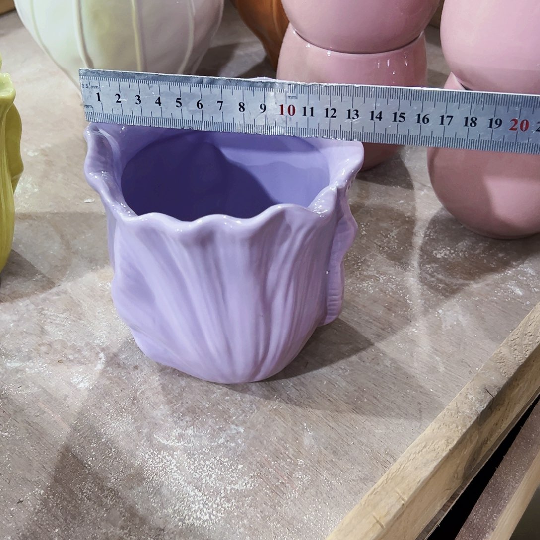 有孔外贸尾单陶瓷花盆凑单10米包邮