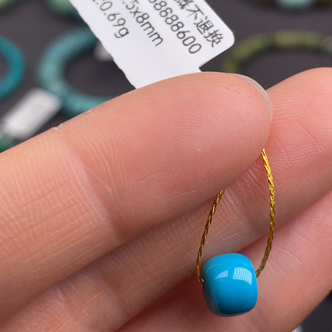 未镶嵌绿松石珠宝奇石