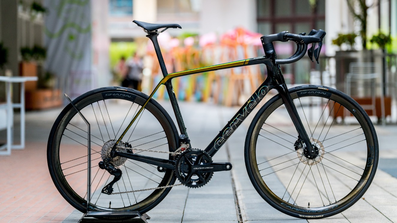 Cervelo大鹅r5碳纤维爬坡公路车尺码56适合178-185左右