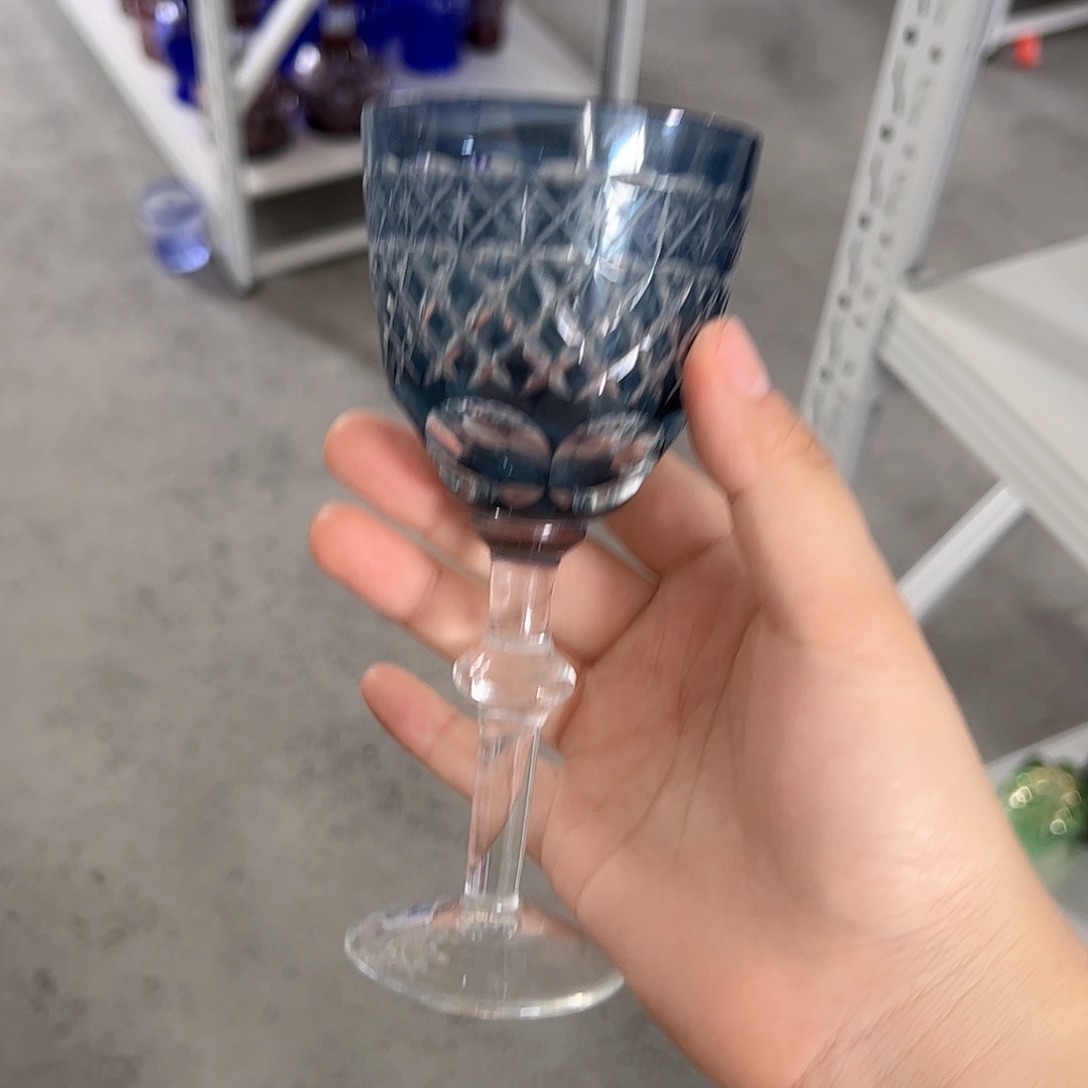 手柄款水晶玻璃如图一个