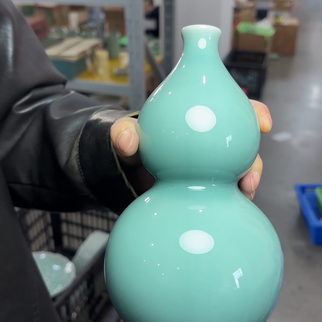 龙泉云间青瓷小米茶器