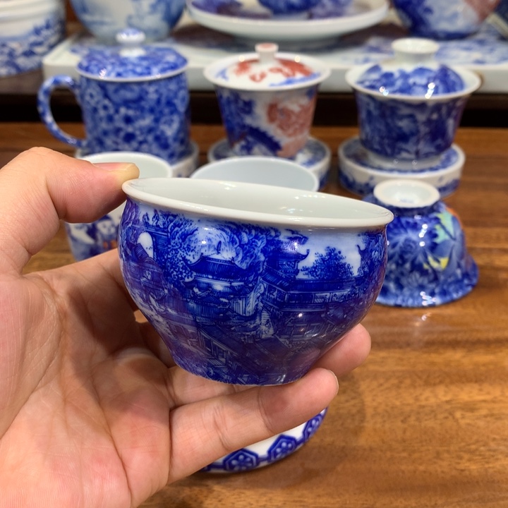 自成堂柴窑 大明宫图