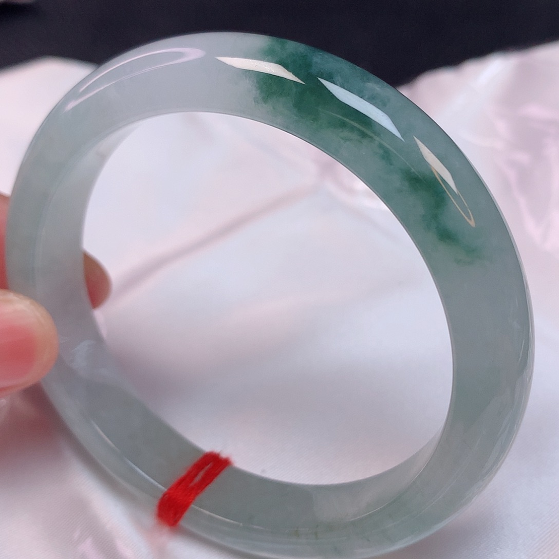 翡翠手镯未镶嵌58 翡翠手镯