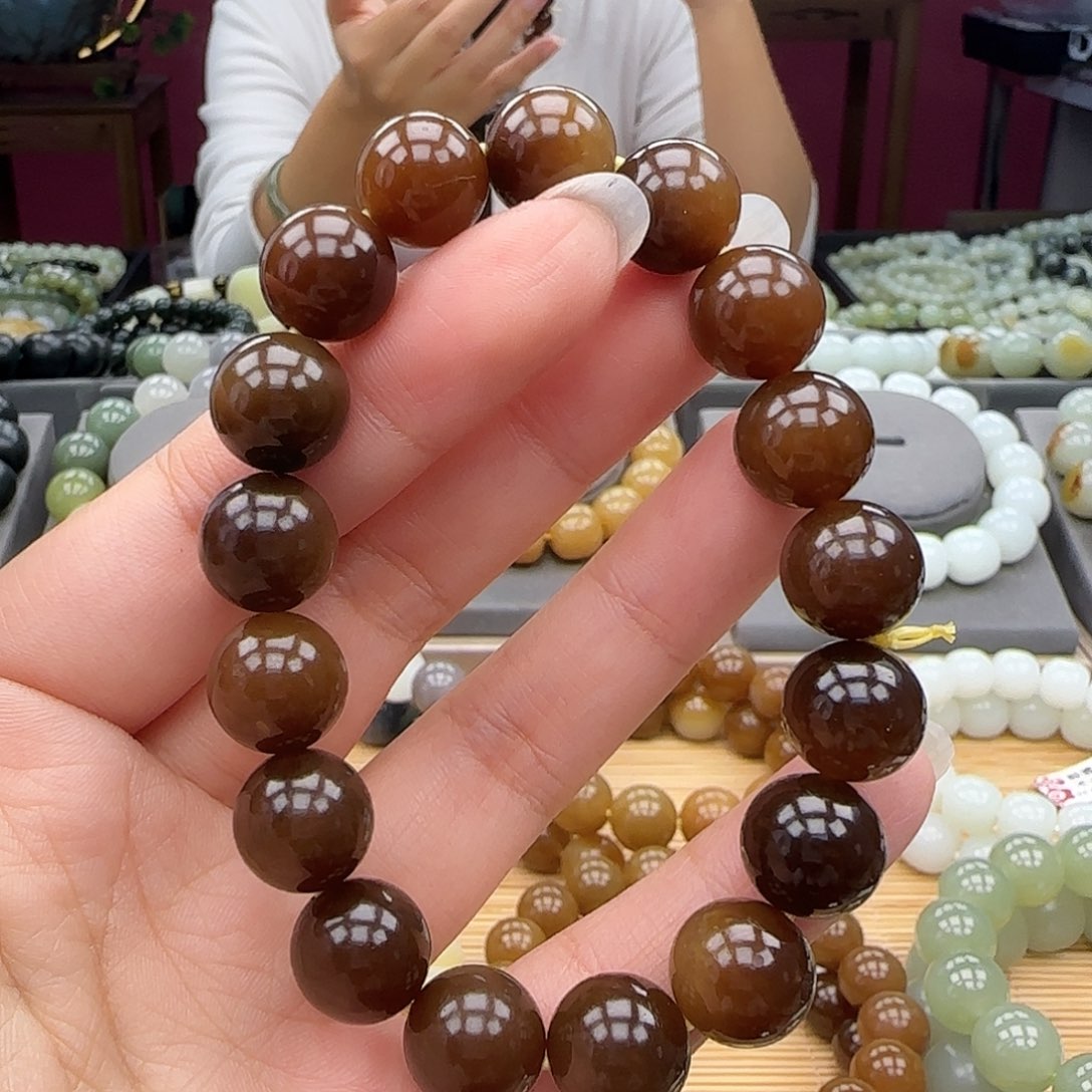 和田玉手链未镶嵌