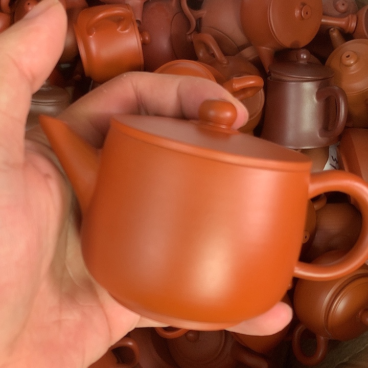 原矿朱泥茶具茶壶家用130