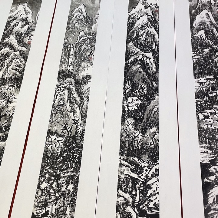 国画张圣敏先生纯手绘作品