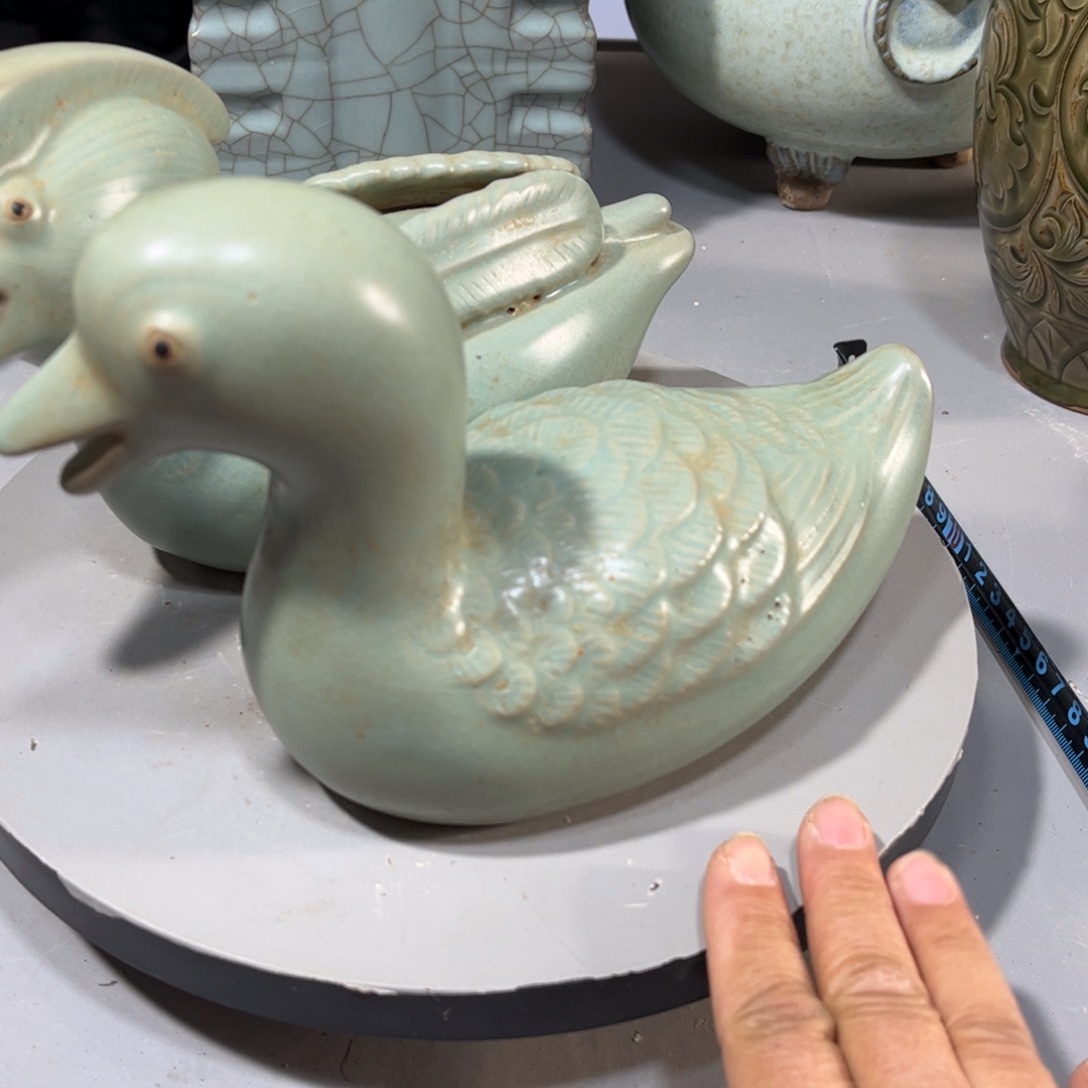 瓶汝窑瓷器品相完美