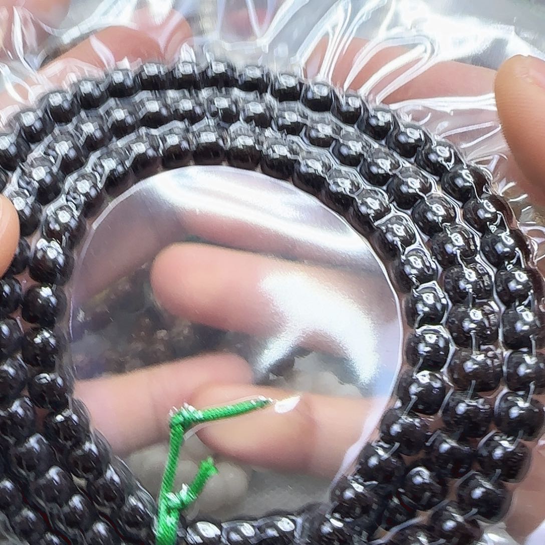 星月菩提手串164殿堂黑金星月菩提87-108