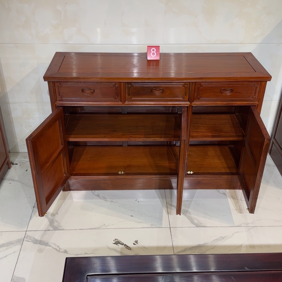 花梨木类成套家具李*宁刚果花梨120✖️40高78餐边柜