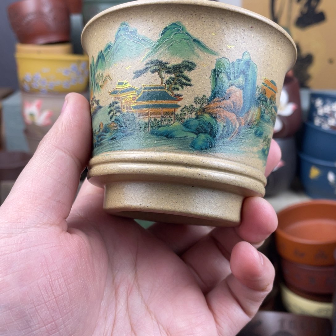 紫砂茶杯紫砂茶杯