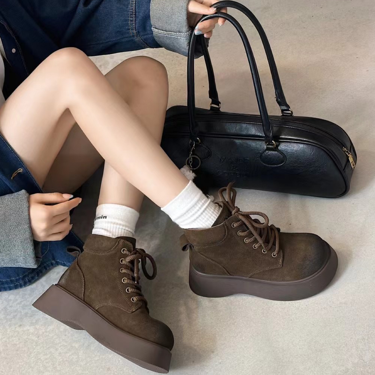 思丹优选，秋款马丁鞋