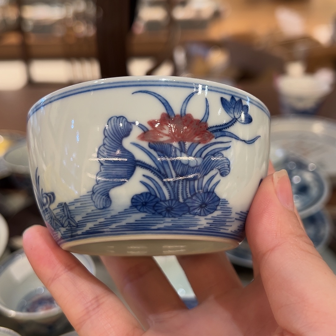 微臻玉古坊原矿釉里红