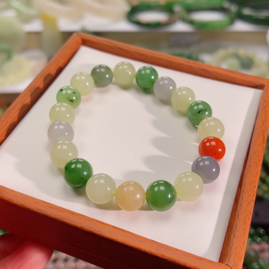 和田玉手链未镶嵌