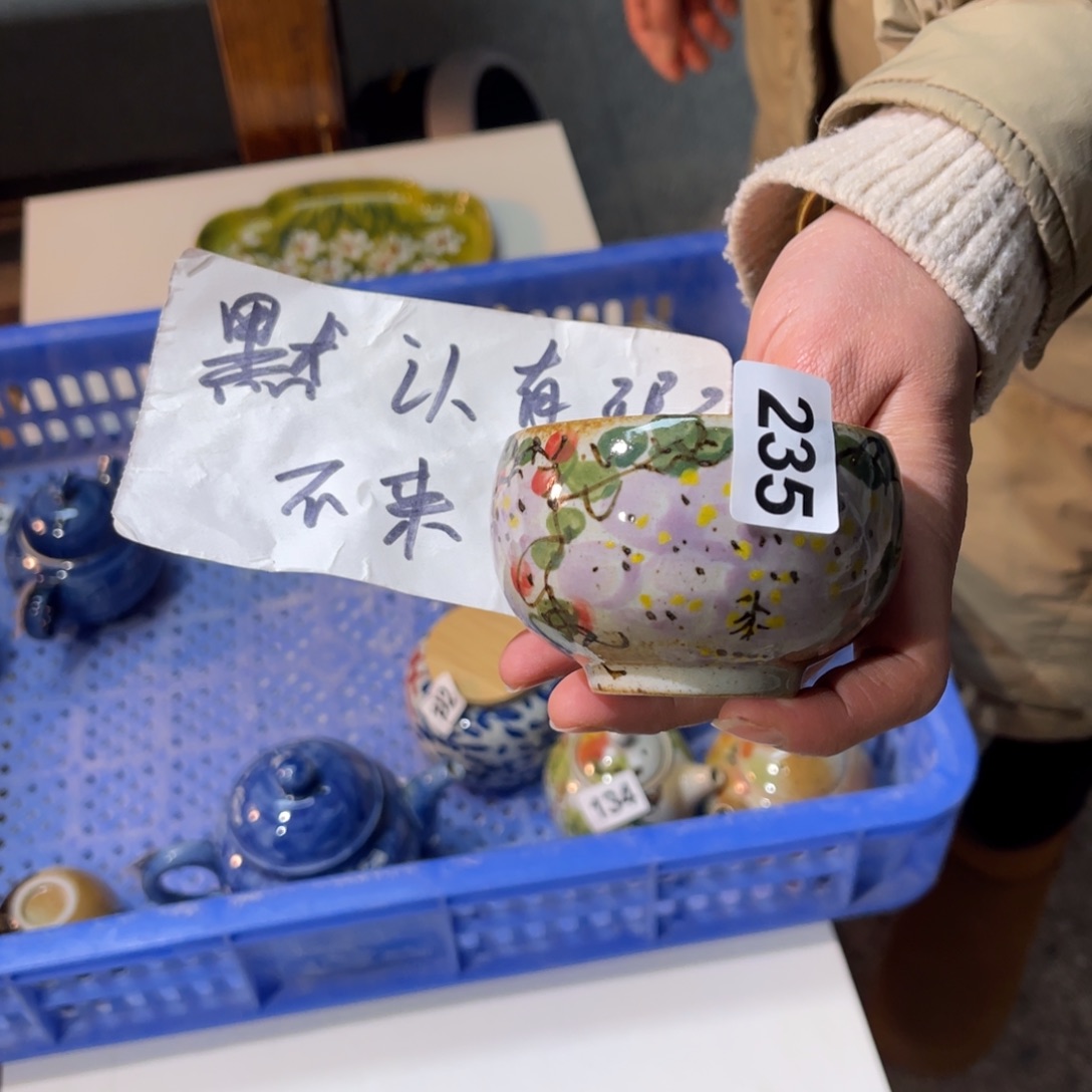 杯素浅陶瓷手工手绘