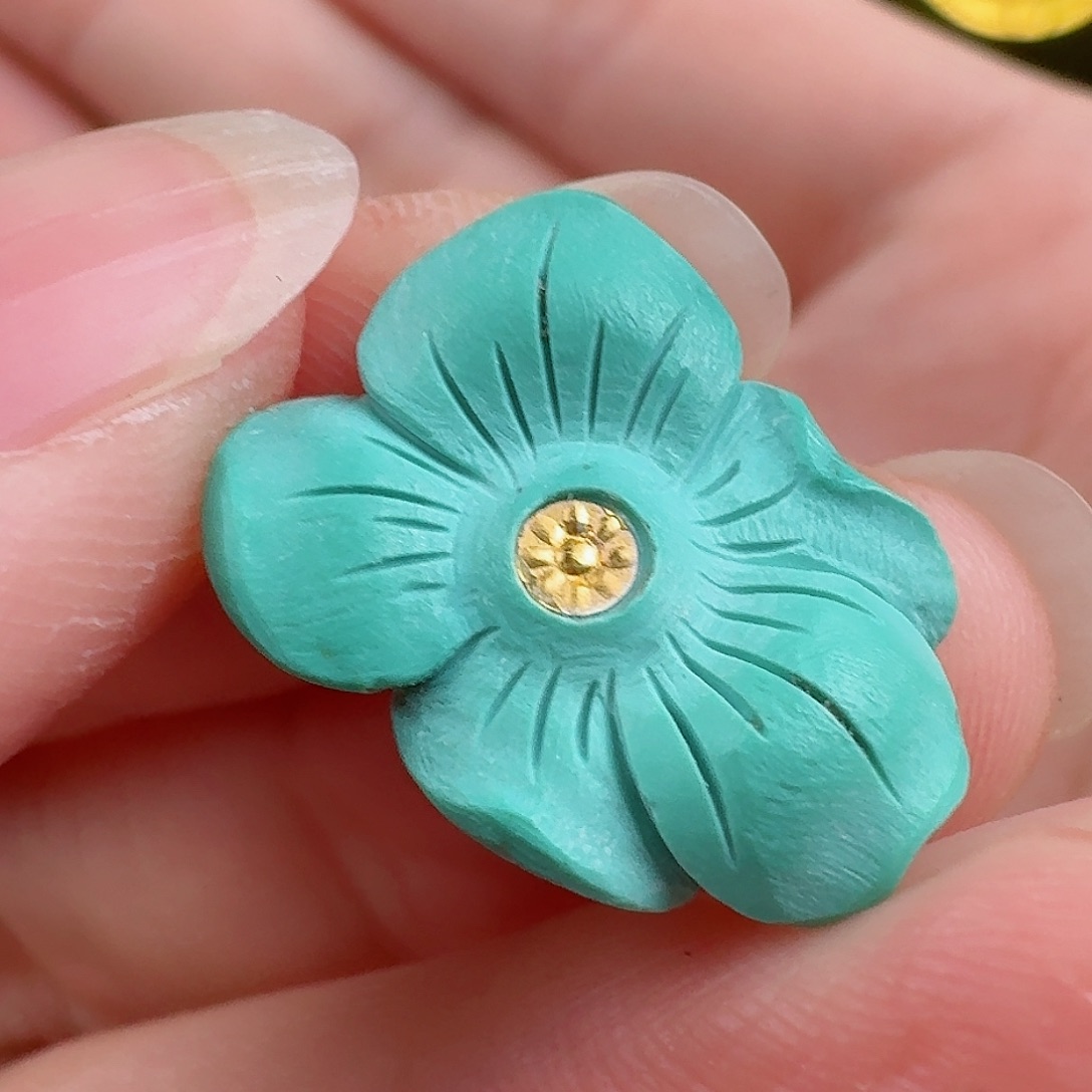 绿松石珠宝奇石未镶嵌