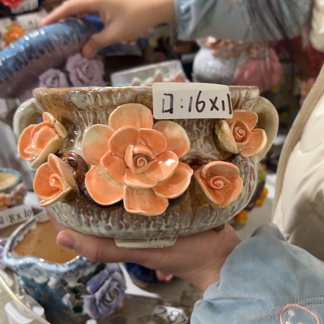 花盆，拍满20发货，退款拉黑
