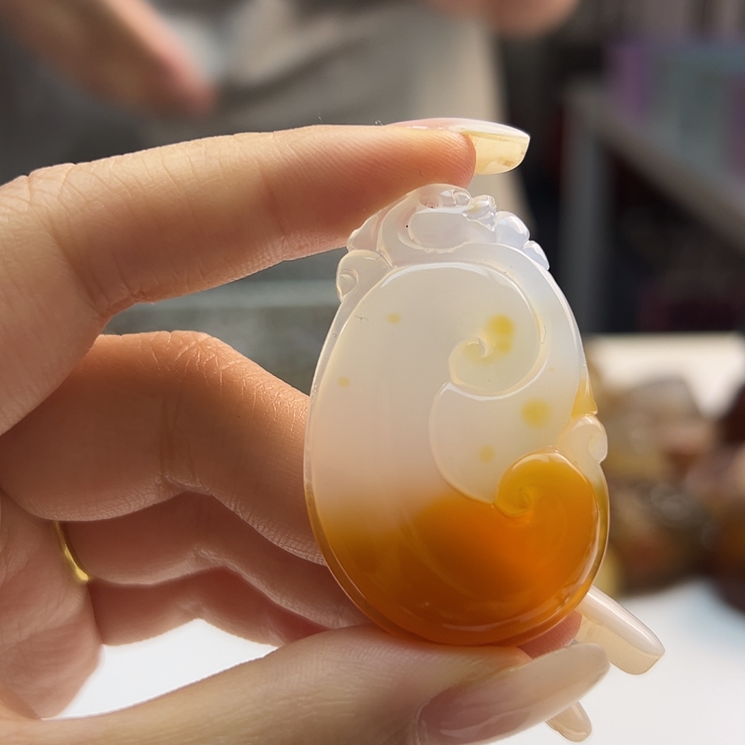 玛瑙/玉髓未镶嵌颈饰