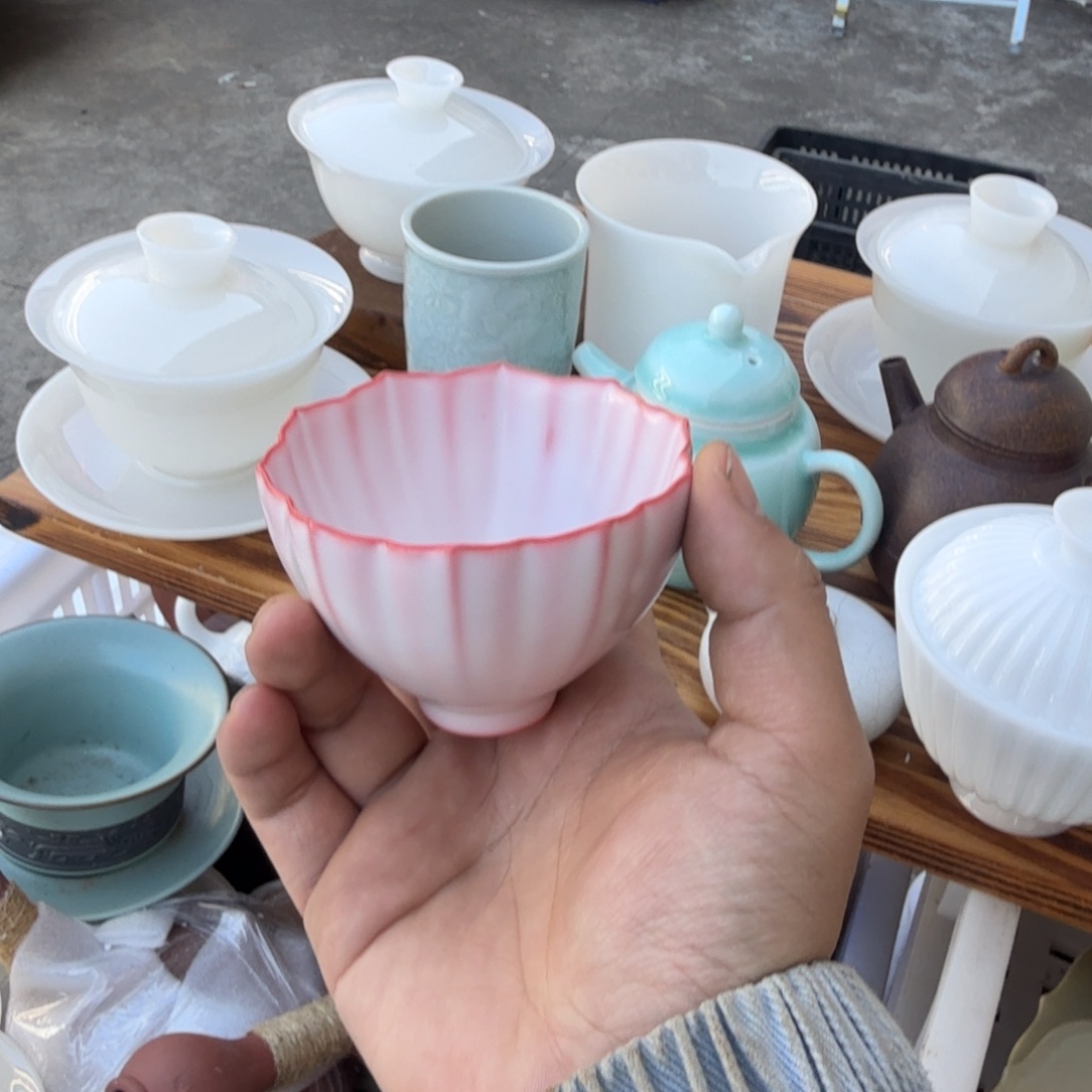 紫泥陶瓷茶具微瑕介意勿拍