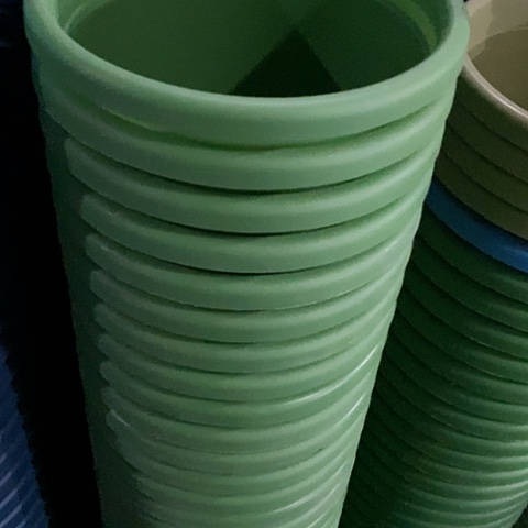 树脂四季3号草绿无托10个