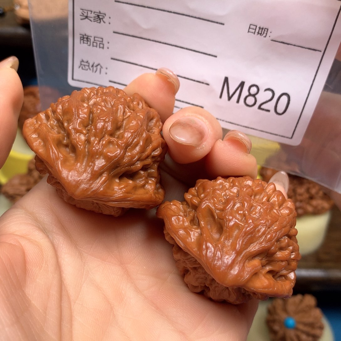 桃核把件蛇蛇蛇蛇