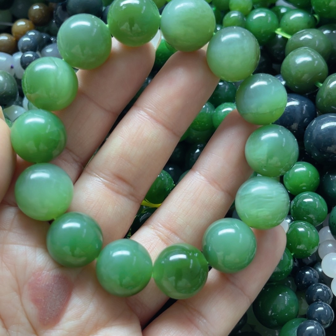 和田玉手链未镶嵌