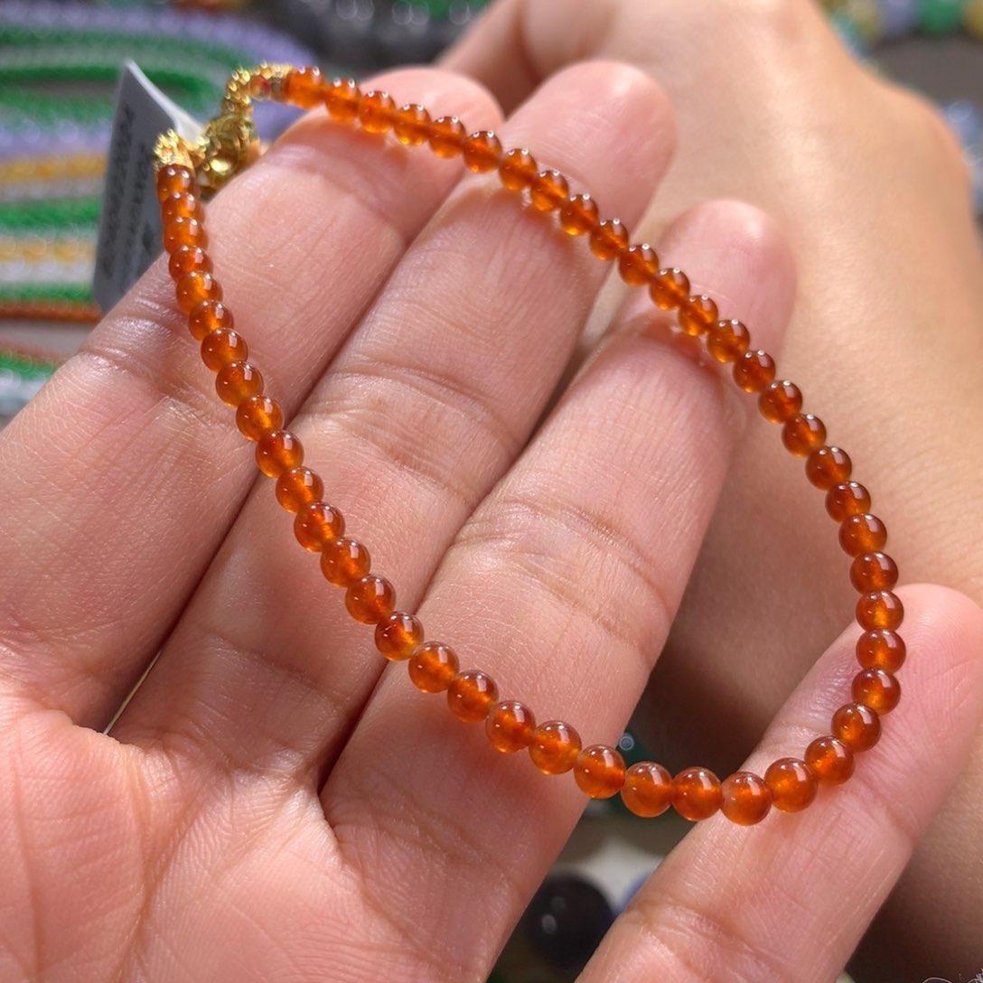 翡翠手链未镶嵌卡3.3