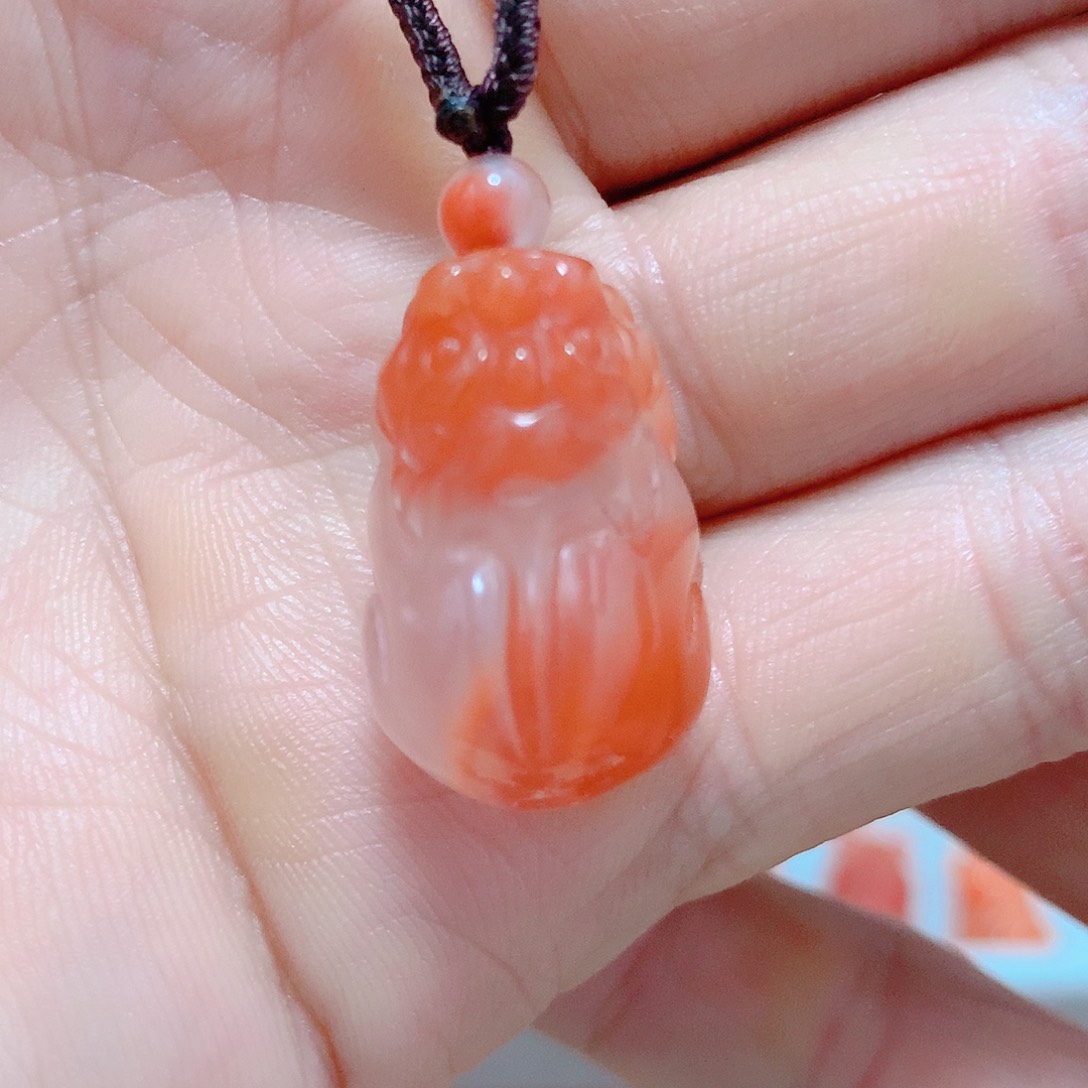 南红玛瑙吊坠(不含链)未镶嵌