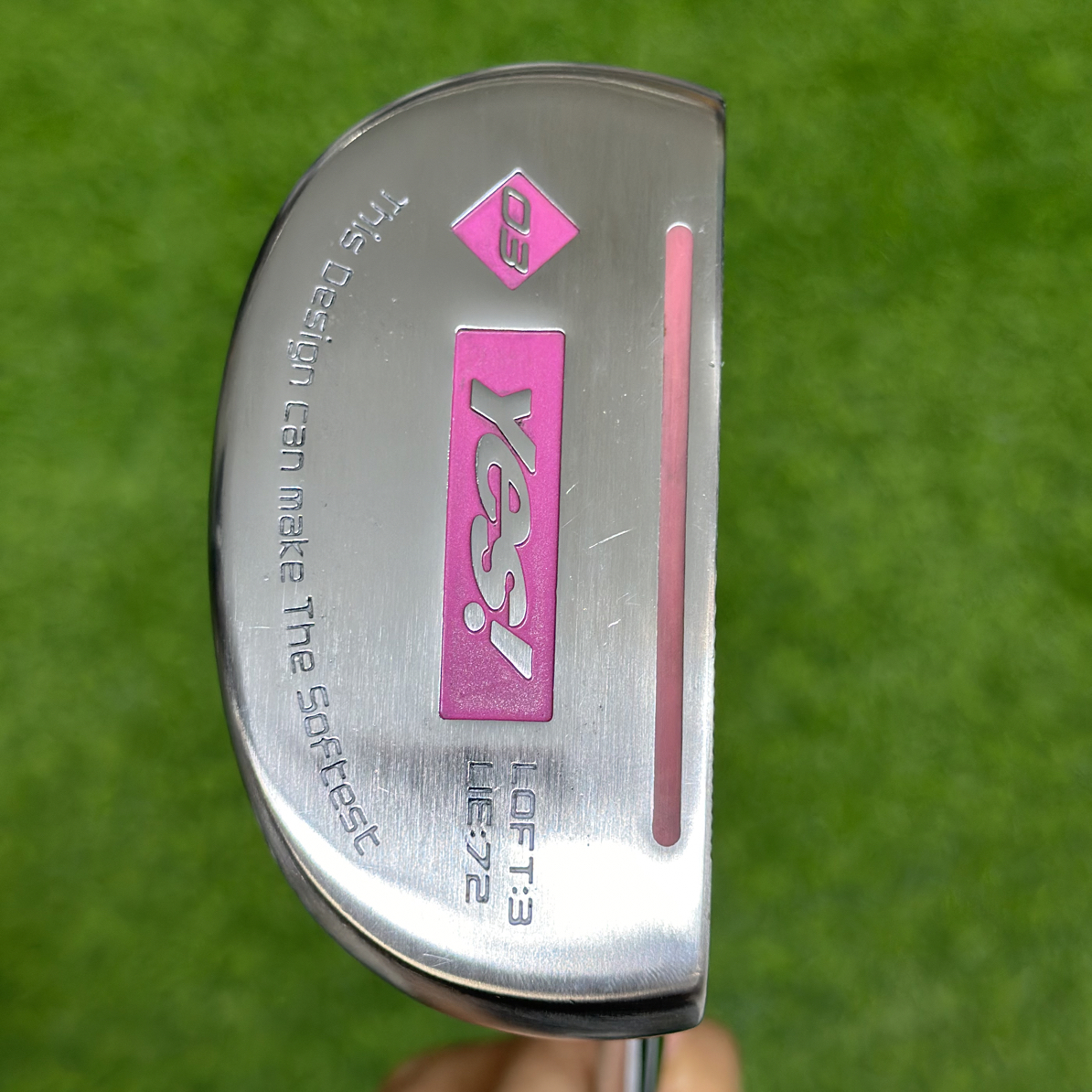 女款高尔夫小半圆推杆 直插式推杆