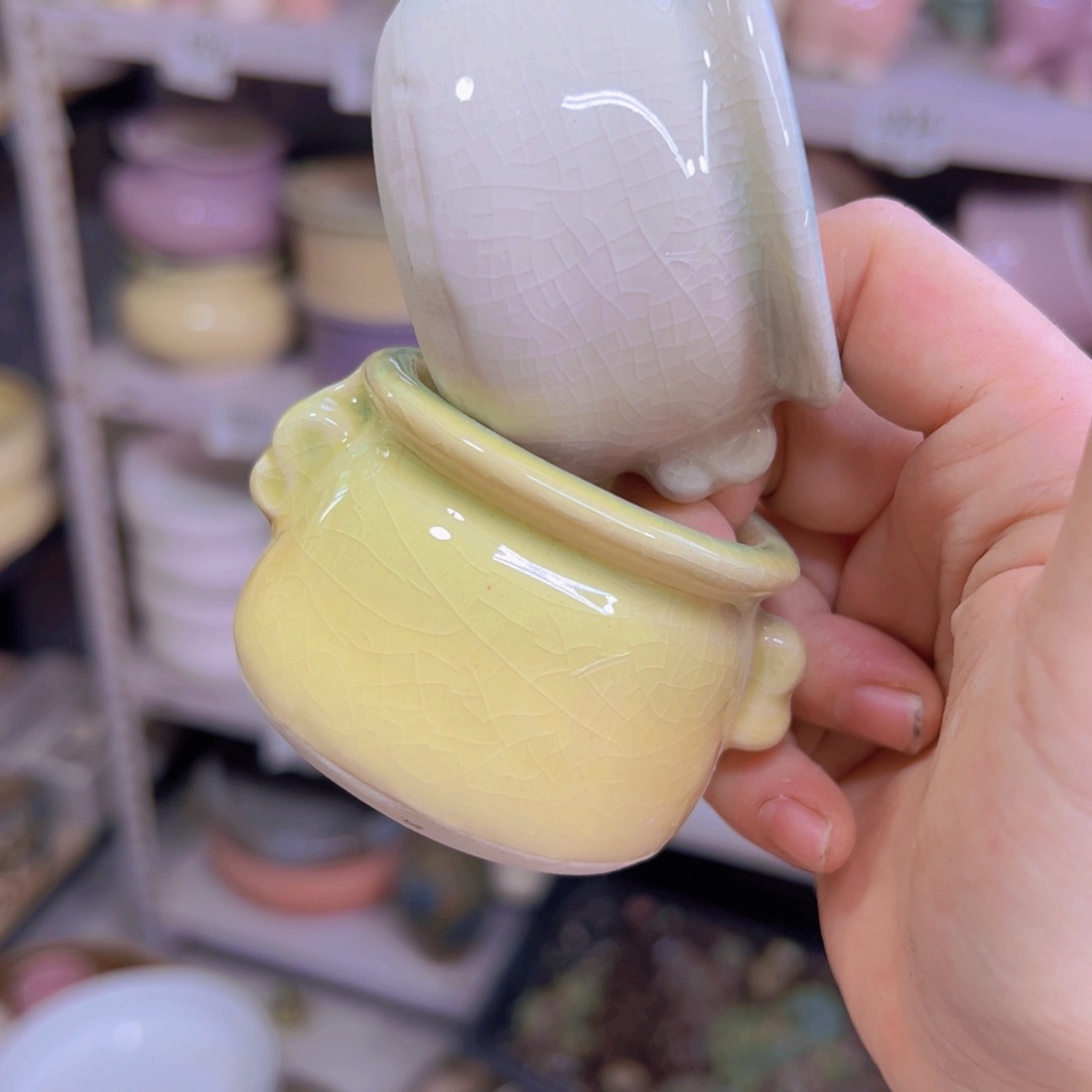 陶瓷花盆单场满12包邮