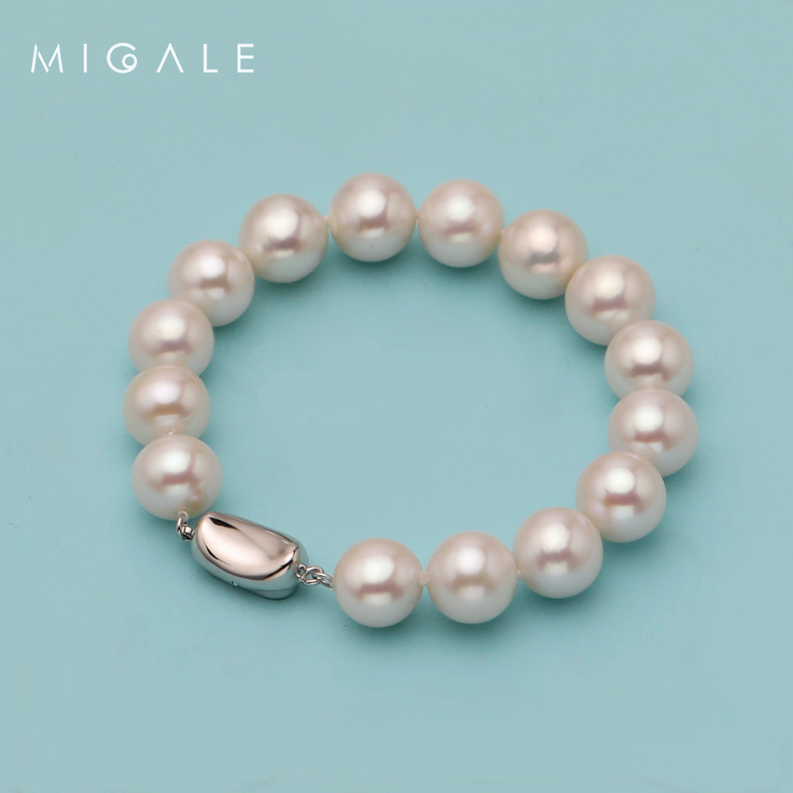 宠粉福利 经典百搭淡水珍珠手串 10-11mmC1107