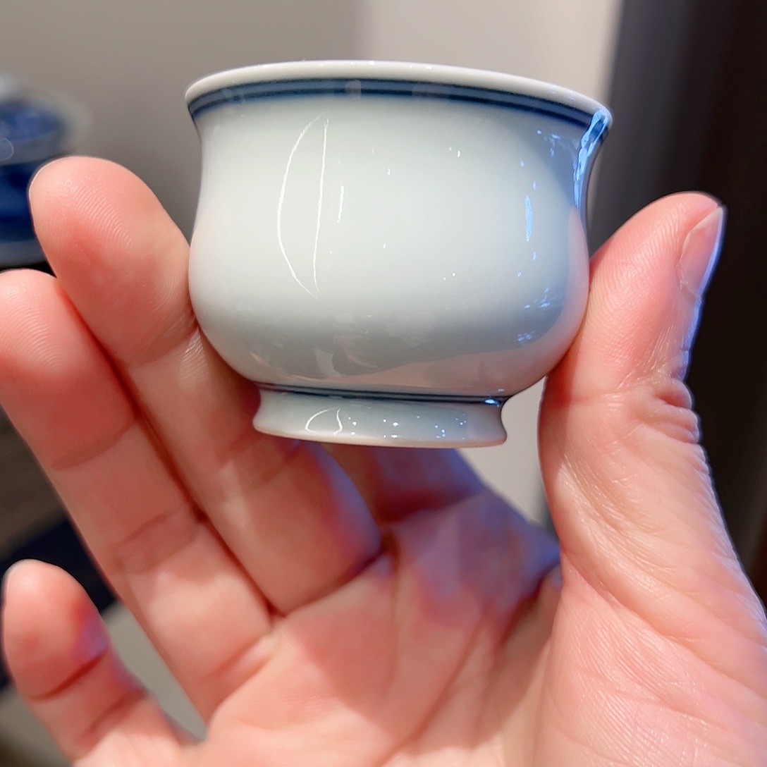 钟家窑柴窑素胎小炉士杯